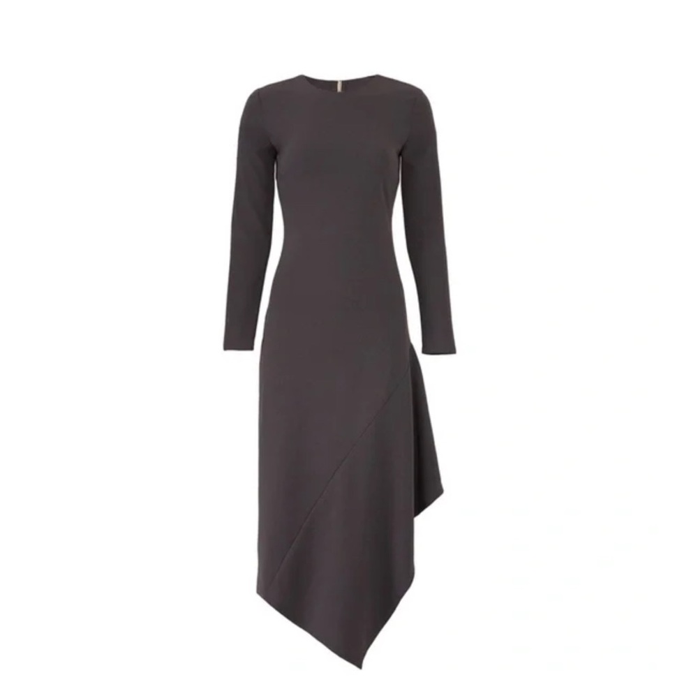 HUTCH • Charcoal Jo Long Sleeve Dress - Picture 1 of 10